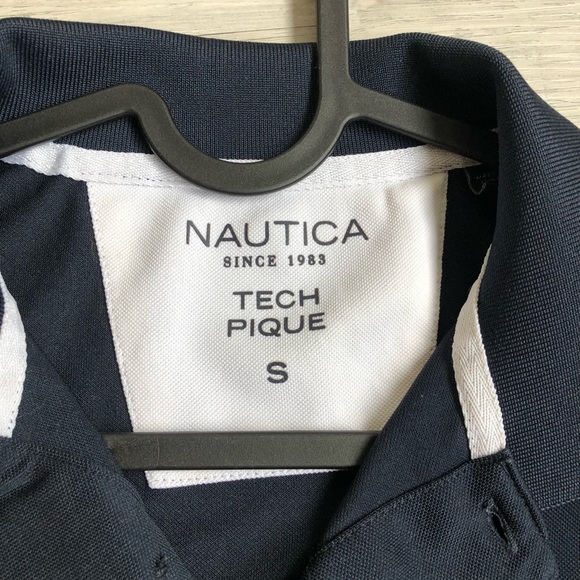 Mens - Small - Navy - Nautica Sailing Polo Tee - Picture 2 of 3
